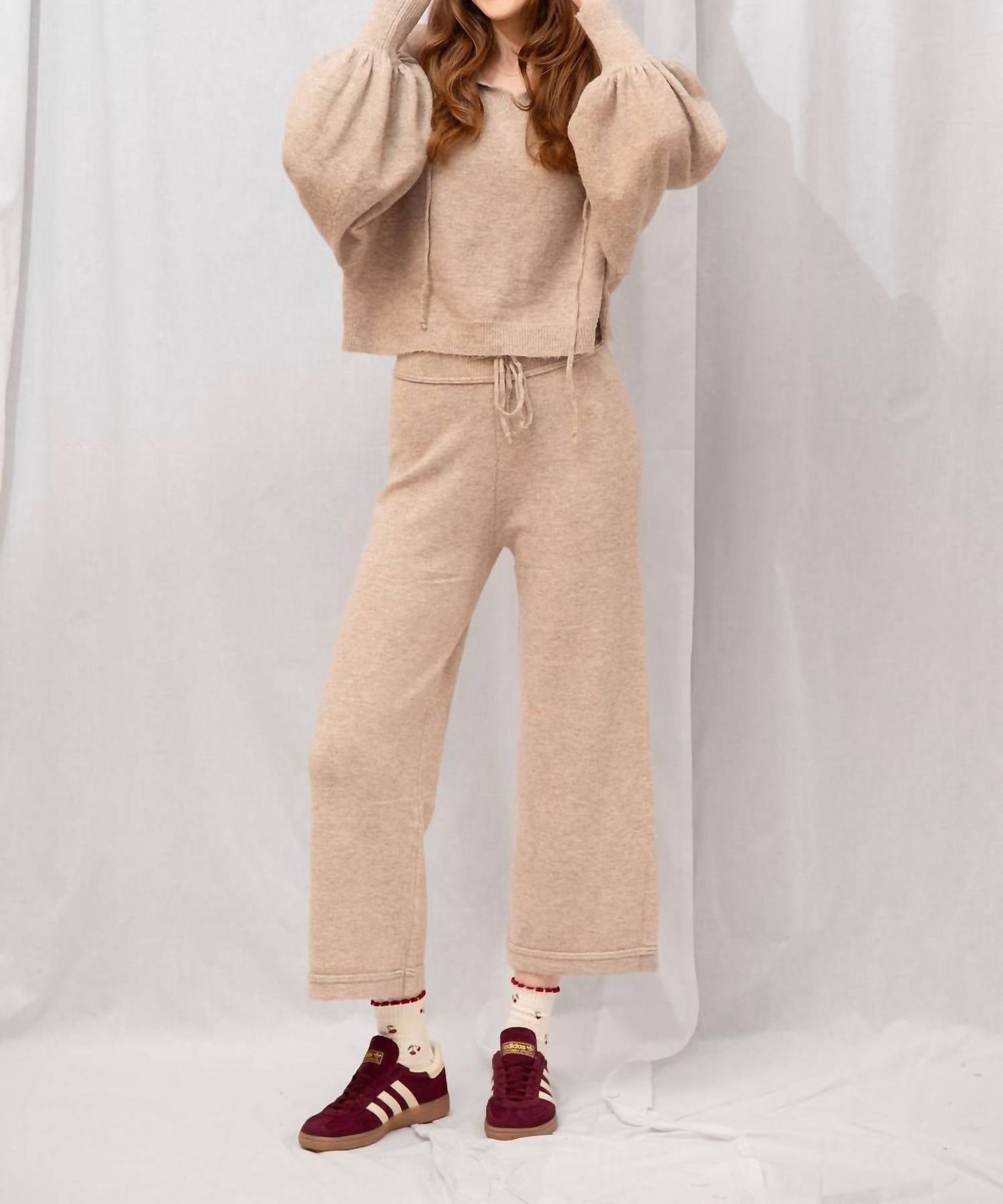 Miou Muse - Willow Knit Hoodie