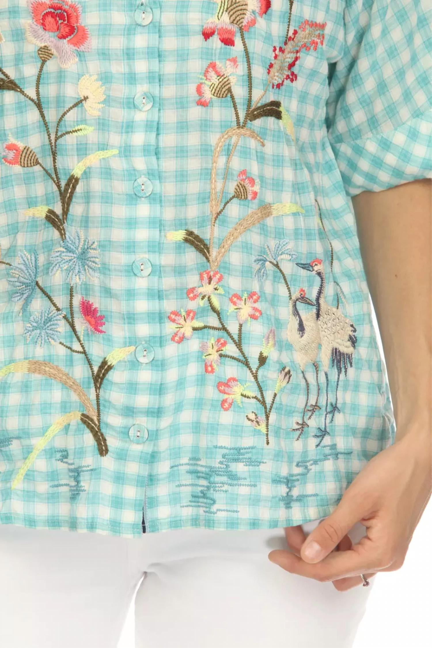 Johnny Was - Geniveve Relaxed Dolman Shirt