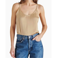 STEVE MADDEN Sleeveless Emersyn Bodysuit - women's shirt