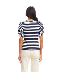Karen Kane - Twist-Sleeve Top