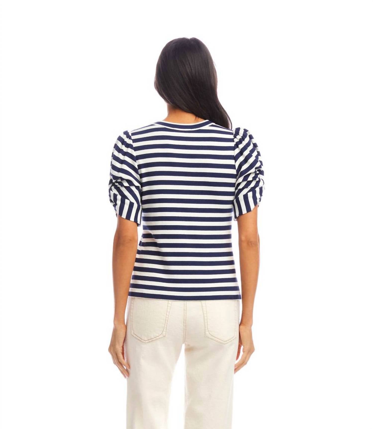 Karen Kane - Twist-Sleeve Top