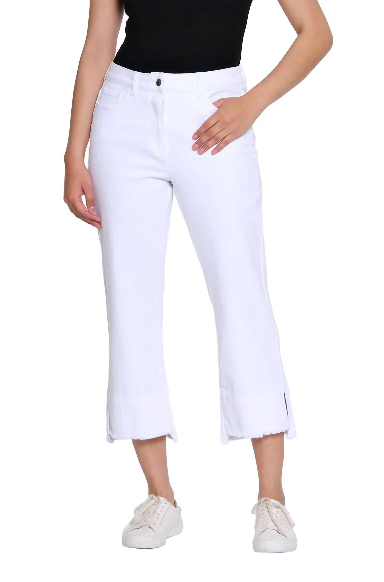 Slimsation By Multiples - Cropped Denim Pants