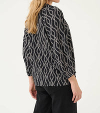 Kaffe - Kasigrid V-notch Neck Blouse