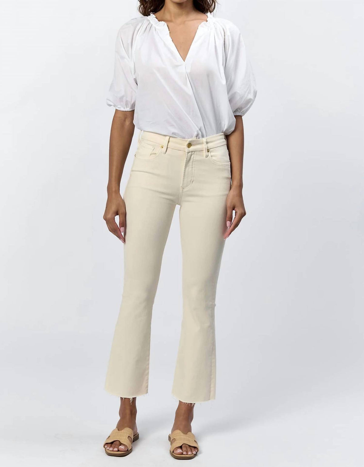 Dear John Denim - Jeanne Crop Flare Jeans Jeans