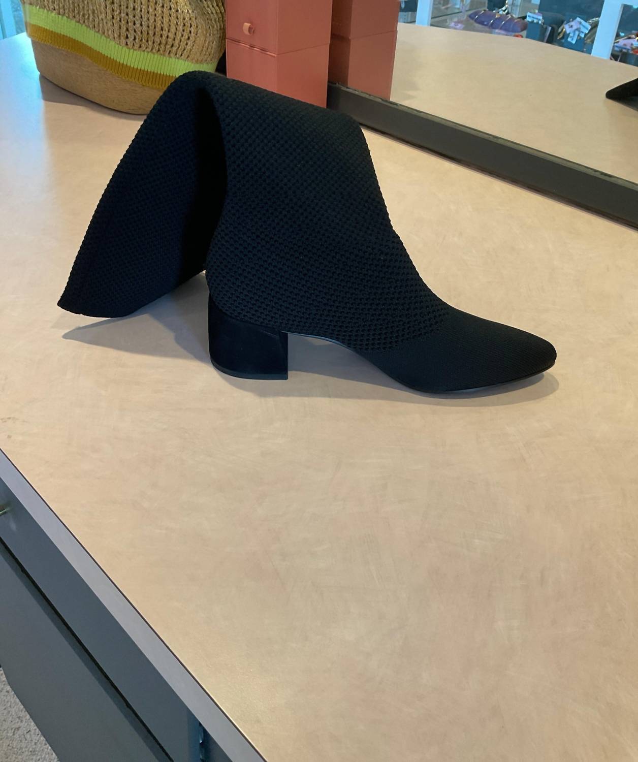 Eileen Fisher - Women's Long Stretch Block Heel Boots