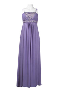 Sue Wong - Spaghetti Strap Empire Waist A Line Dress