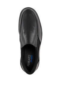 Ferrato Men's Slip On Flat Shoes in black - men's sneaker - view 4