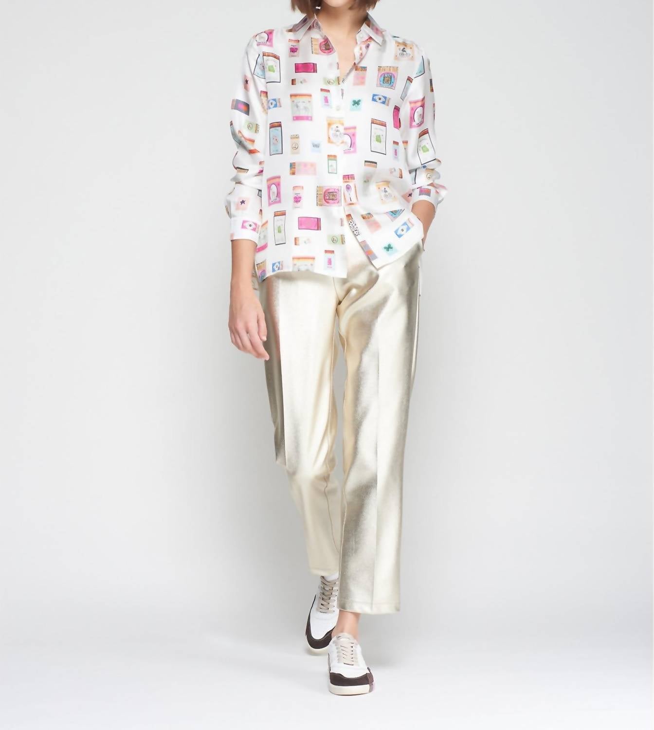 Vilagallo - Straight Cut Trousers