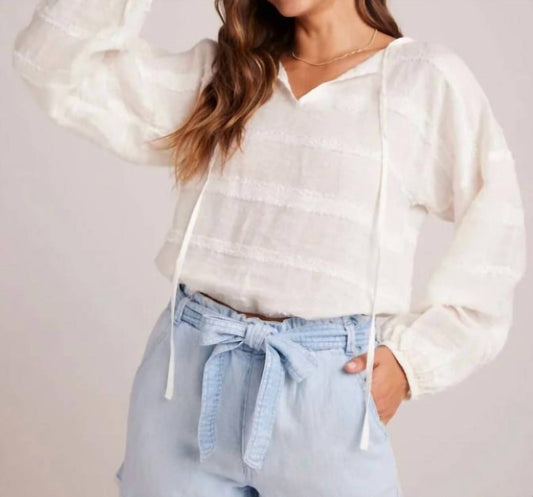 Bella Dahl - Tie-Up Pullover Top