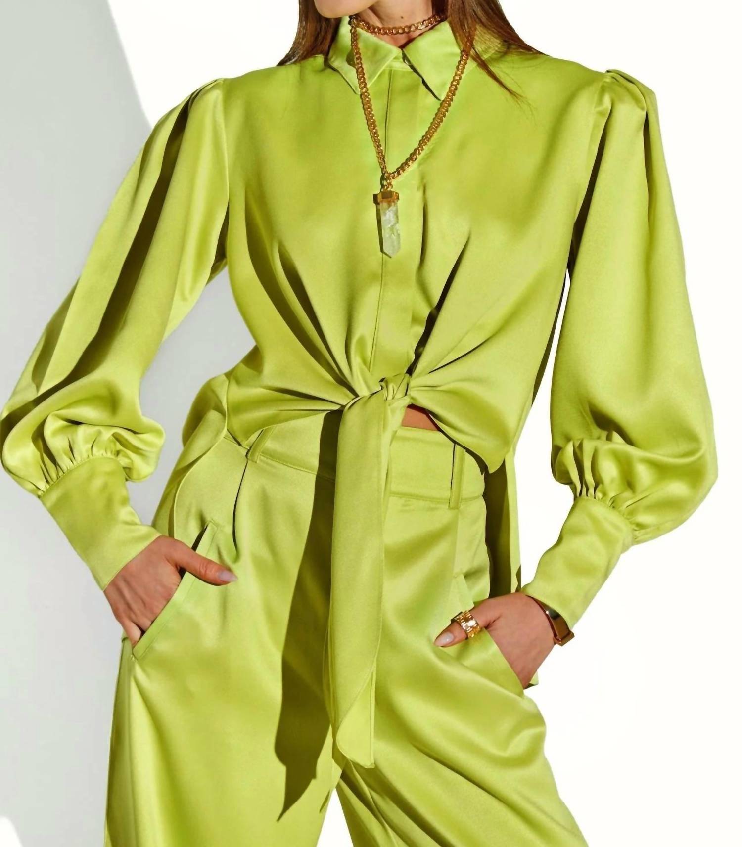 Cristina Sabatini - ALESSIA LONG SLEEVE BLOUSE