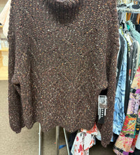 Tribal - Funnel Neck Oversize Sweater