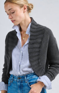 Allude - Bolero Long Sleeve Cardigan