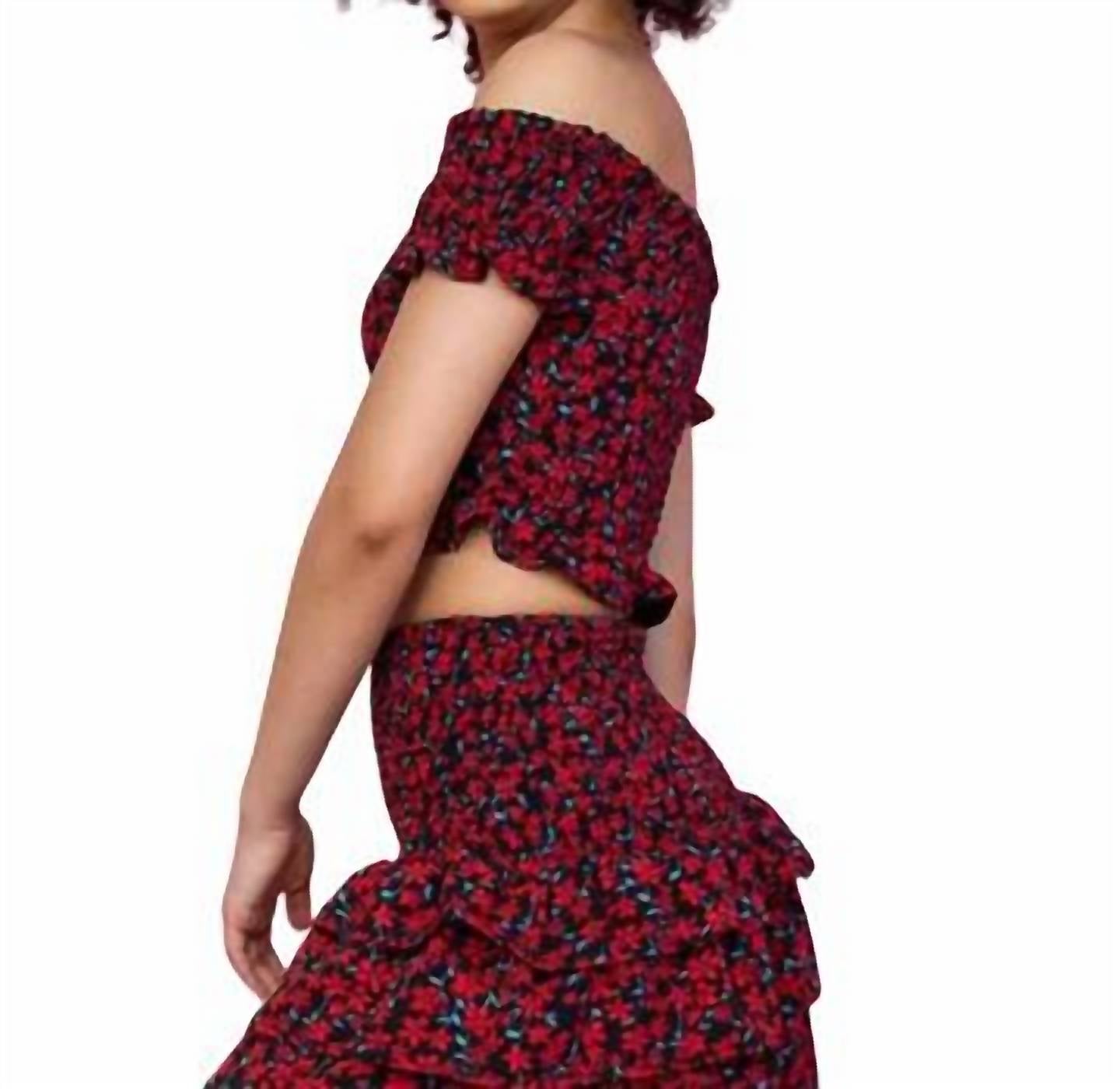 Shanna Floral Skirt Set
