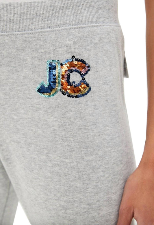 French Terry Sequin Trim Jogger