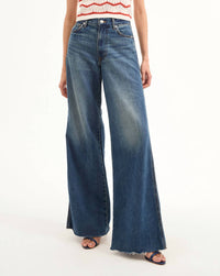 Veronica Beard - Kasey Mid Rise Wide-leg Jean