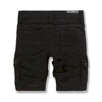 JORDAN CRAIG Boy's Cairo Cargo Shorts in black 1 - kids' shorts - detail view