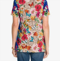 Johnny Was - MAYFLOWER FAVORITE S/S CREW NECK SWING TEE