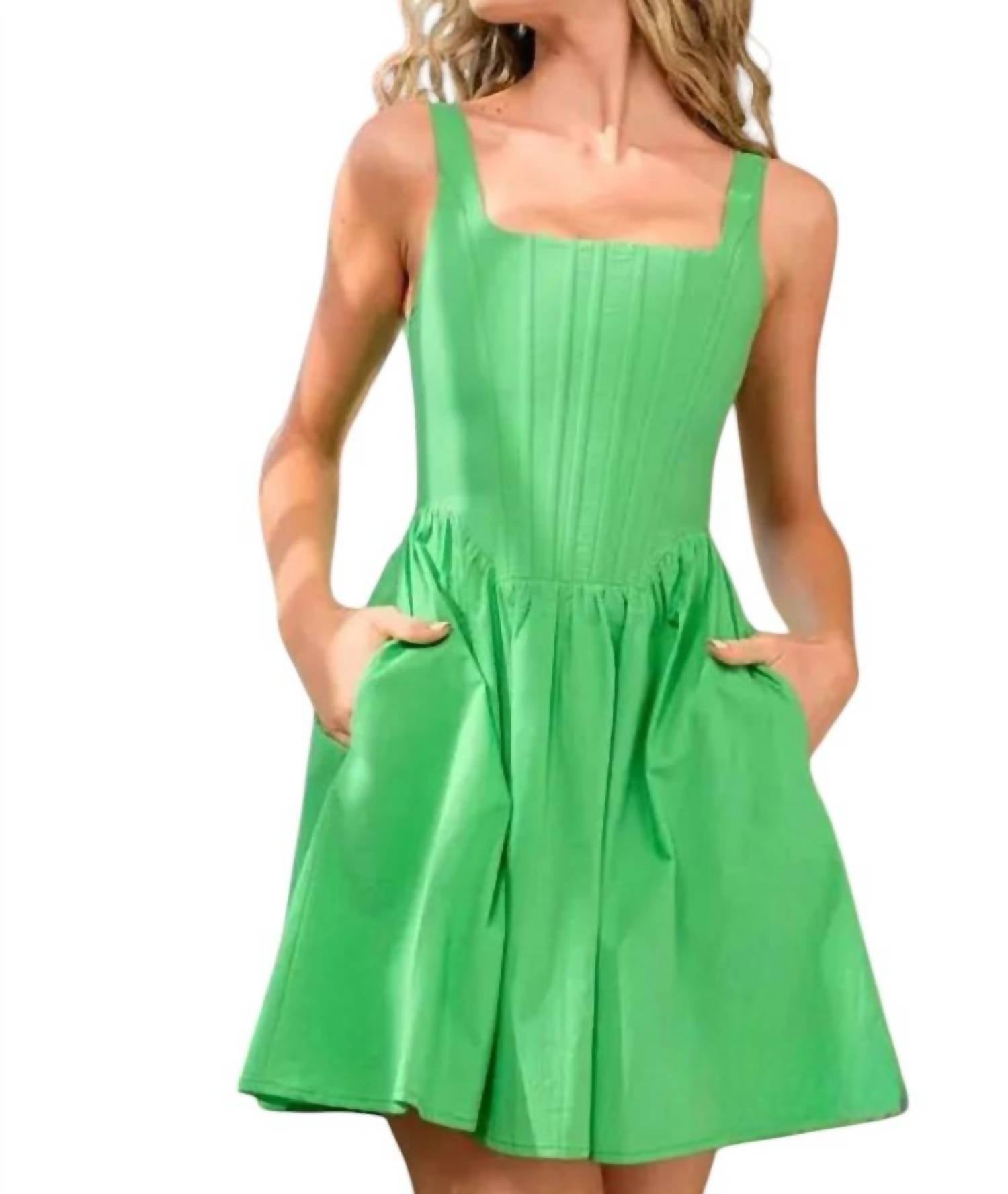 Papermoon - Skye Corset Sleeveless Mini Dress