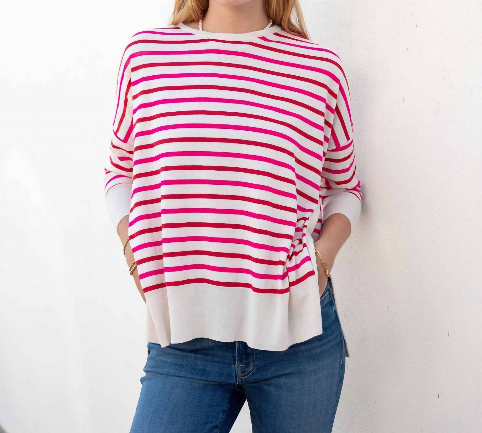 Mersea - Amour Sweater with Heart Patch
