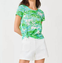 Lilly Pulitzer - Etta Scoop Neck Top
