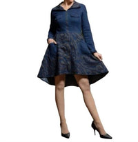 Samuel Dong - Long Sleeve Denim Dress