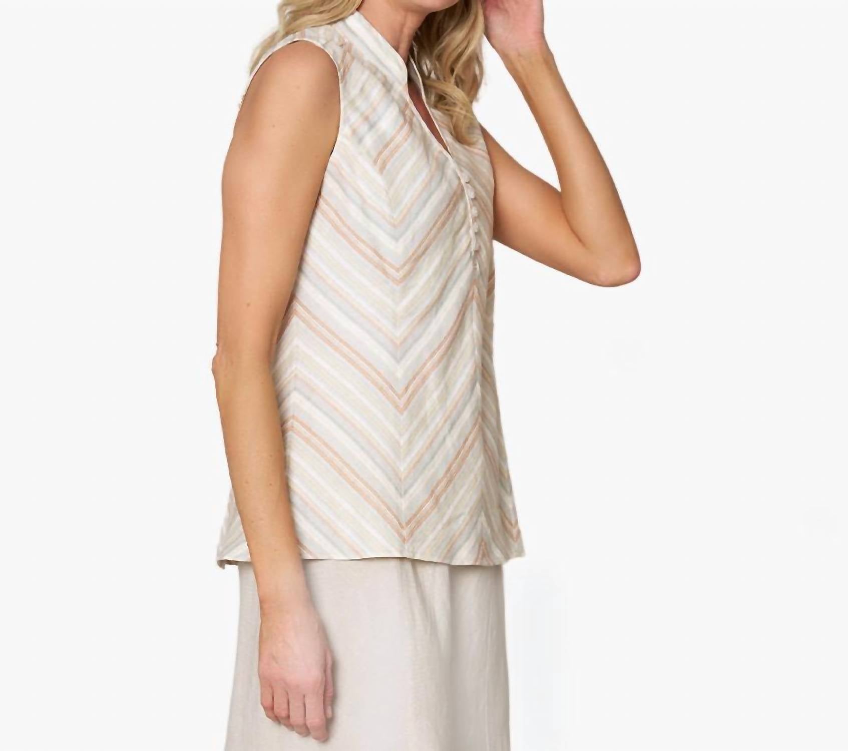 Stella Carakasi - Striped In Line Top