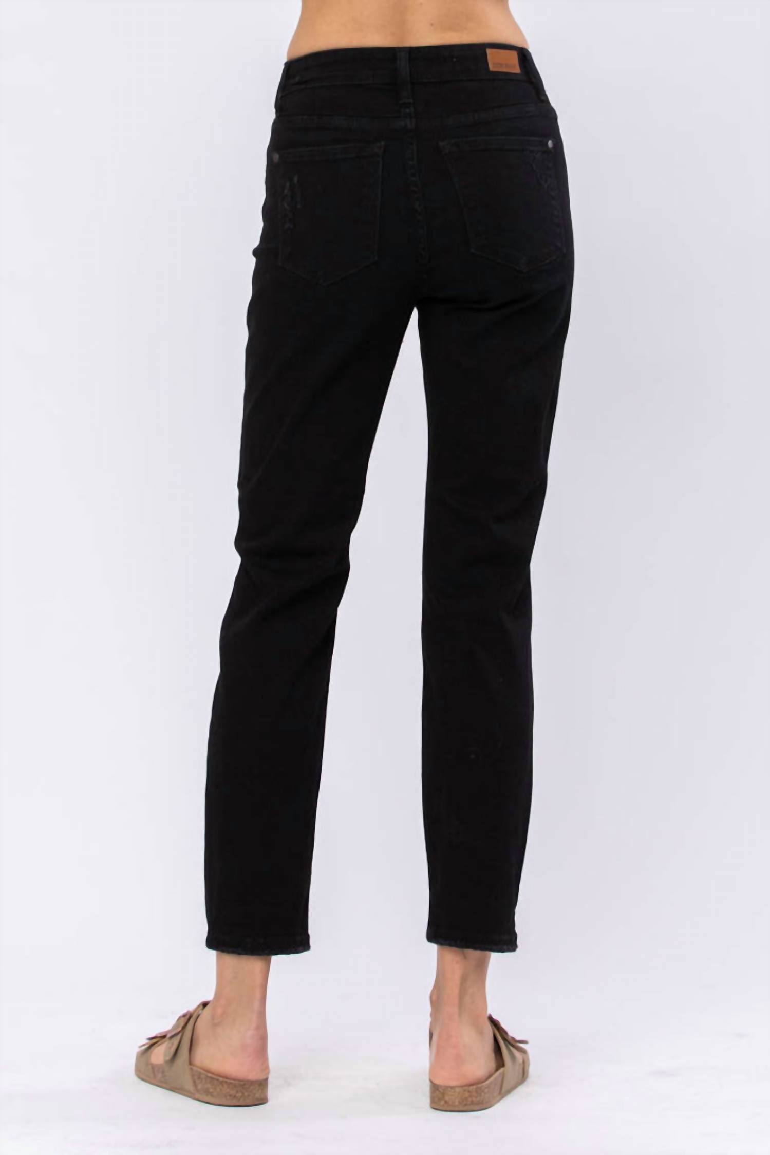 Judy Blue - Destroyed Boyfriend Jeans - Plus
