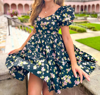 Bluivy - Freya Floral Babydoll Dress