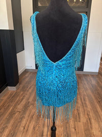 Jovani - Women's Sequins Mini Dress