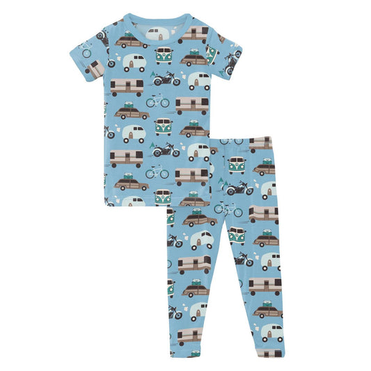 Kickee - Short Sleeve Pajama Set