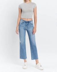 Flying Monkey - Sweet Time Ankle Straight Jeans