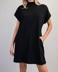 Ee:Some - Mock Neck Dress