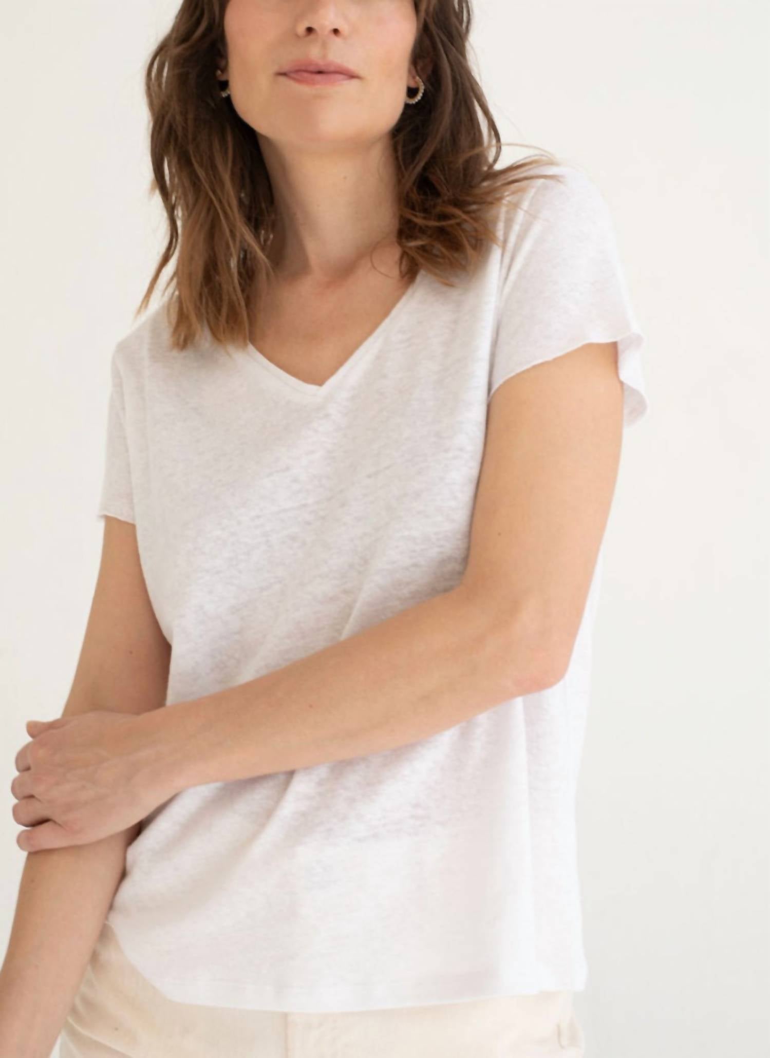 Mus & Bombon - Basic Linen T-shirt