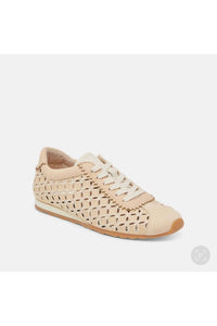 Dolce Vita Women's Eyelet Low Top Sneaker in nat - women's sneaker