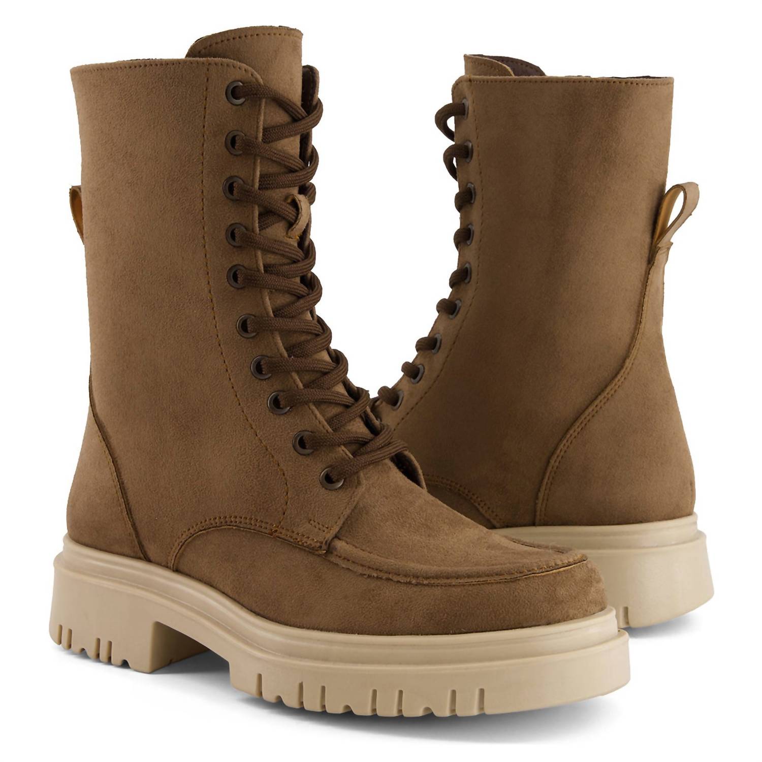 Andrea - Women's Tall Combat Boots
