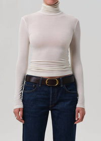 Citizens of Humanity Caradene Turtleneck Top in pashmina - women's sweater