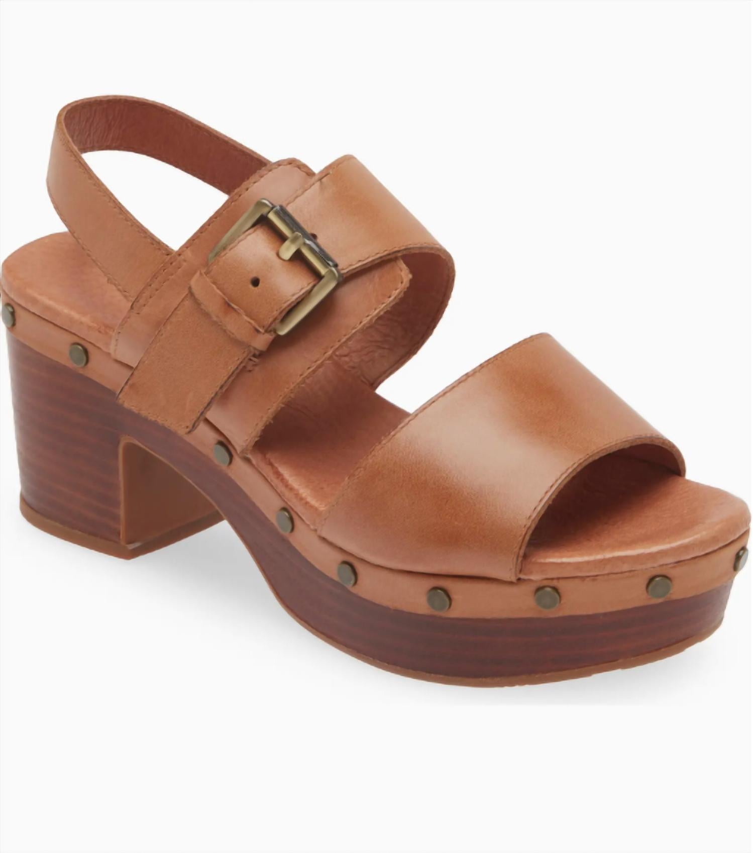 Chocolat Blu - Women Garland Slingback Platform Sandal