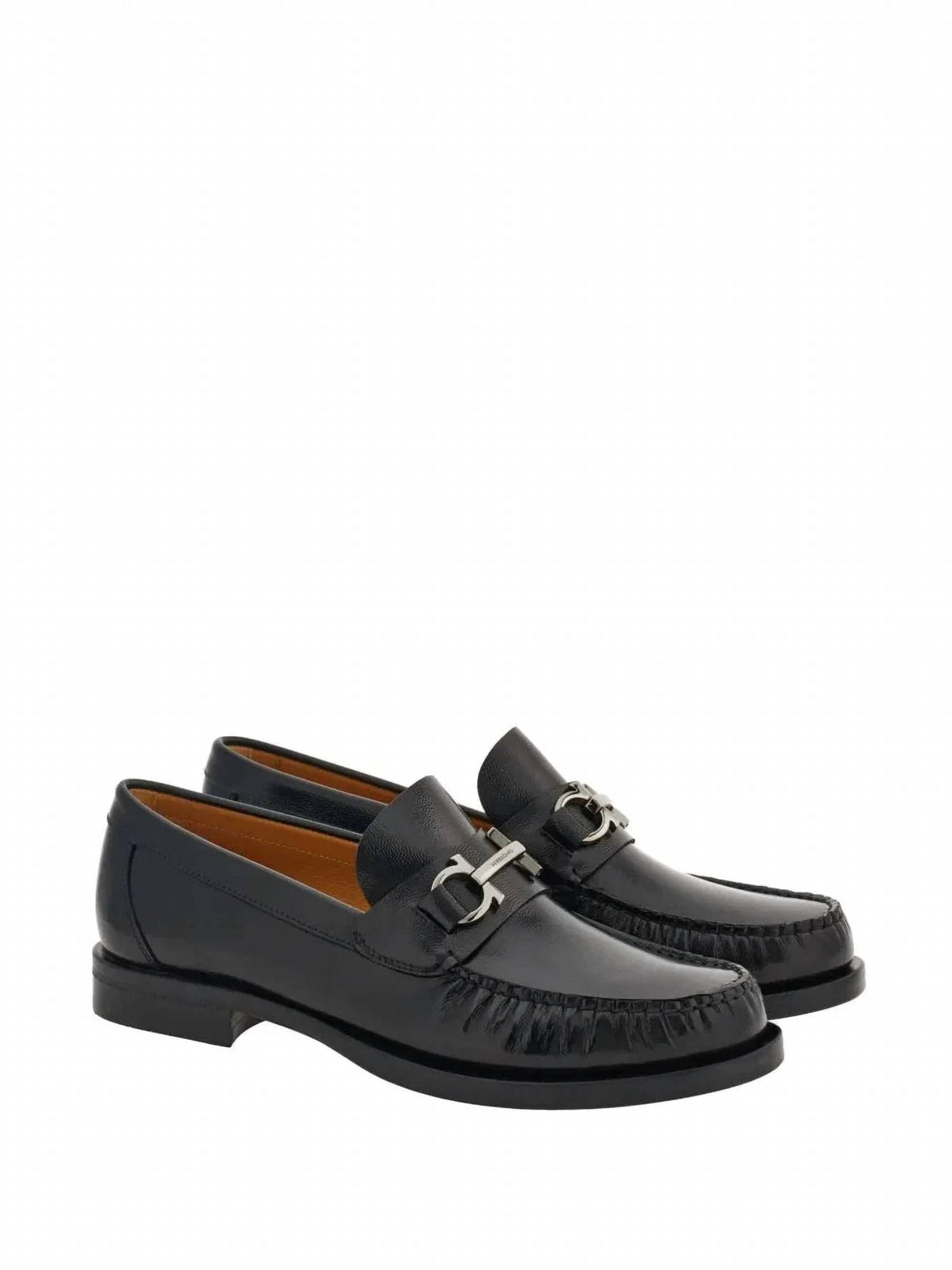 Salvatore Ferragamo - Men's Gancini Leather Loafers