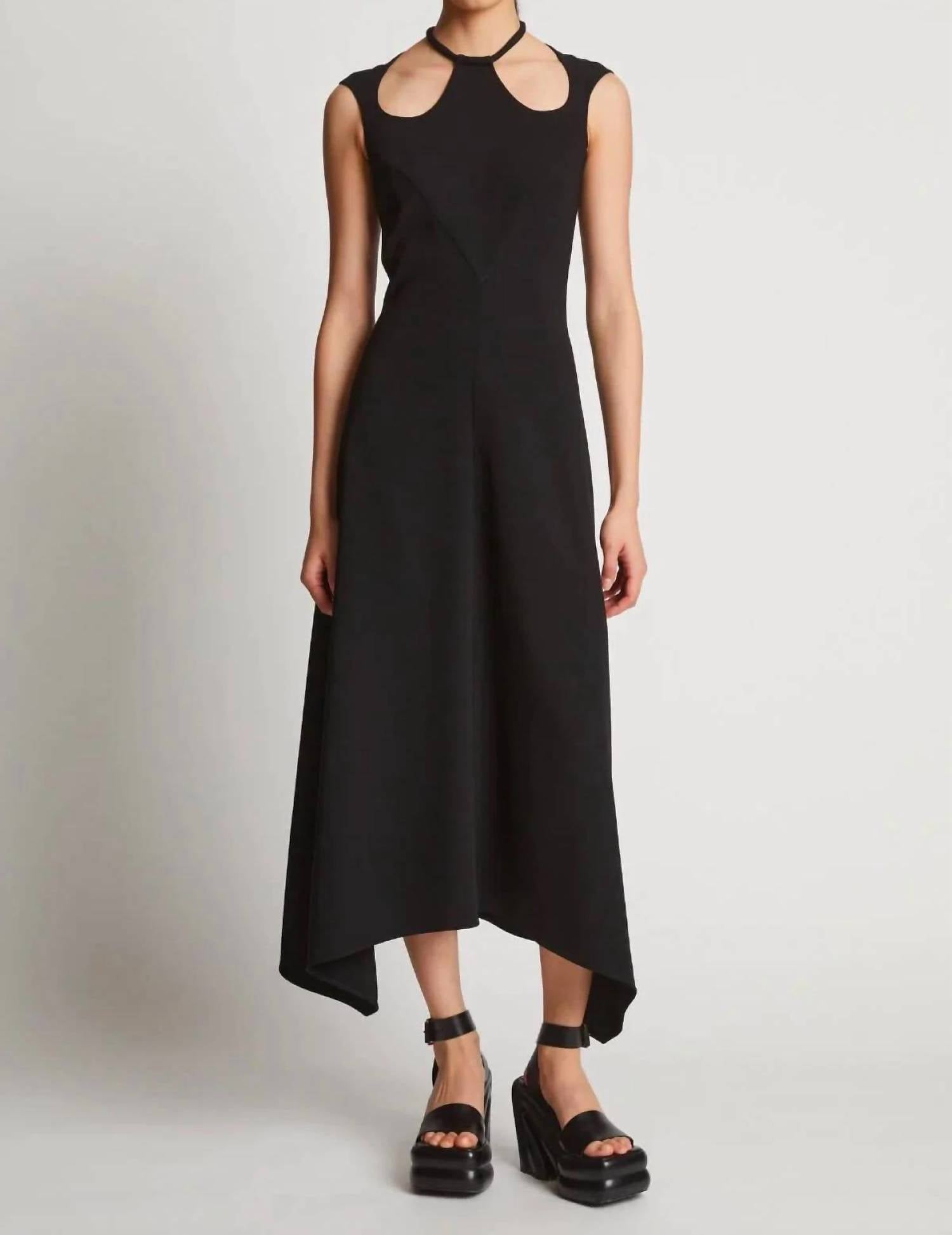 Proenza Schouler - Pre-loved Matte Viscose Crepe A-line Midi Dress