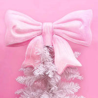 Rock Paper Scissors - Giant Bow Christmas Tree Topper
