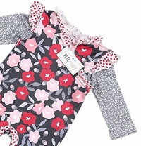 Pete + Lucy - Girls I Love Poppies Romper