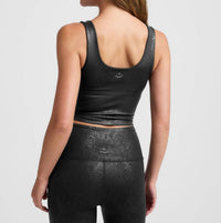 Beyond Yoga - Powershine Viper Print Cropped Tank