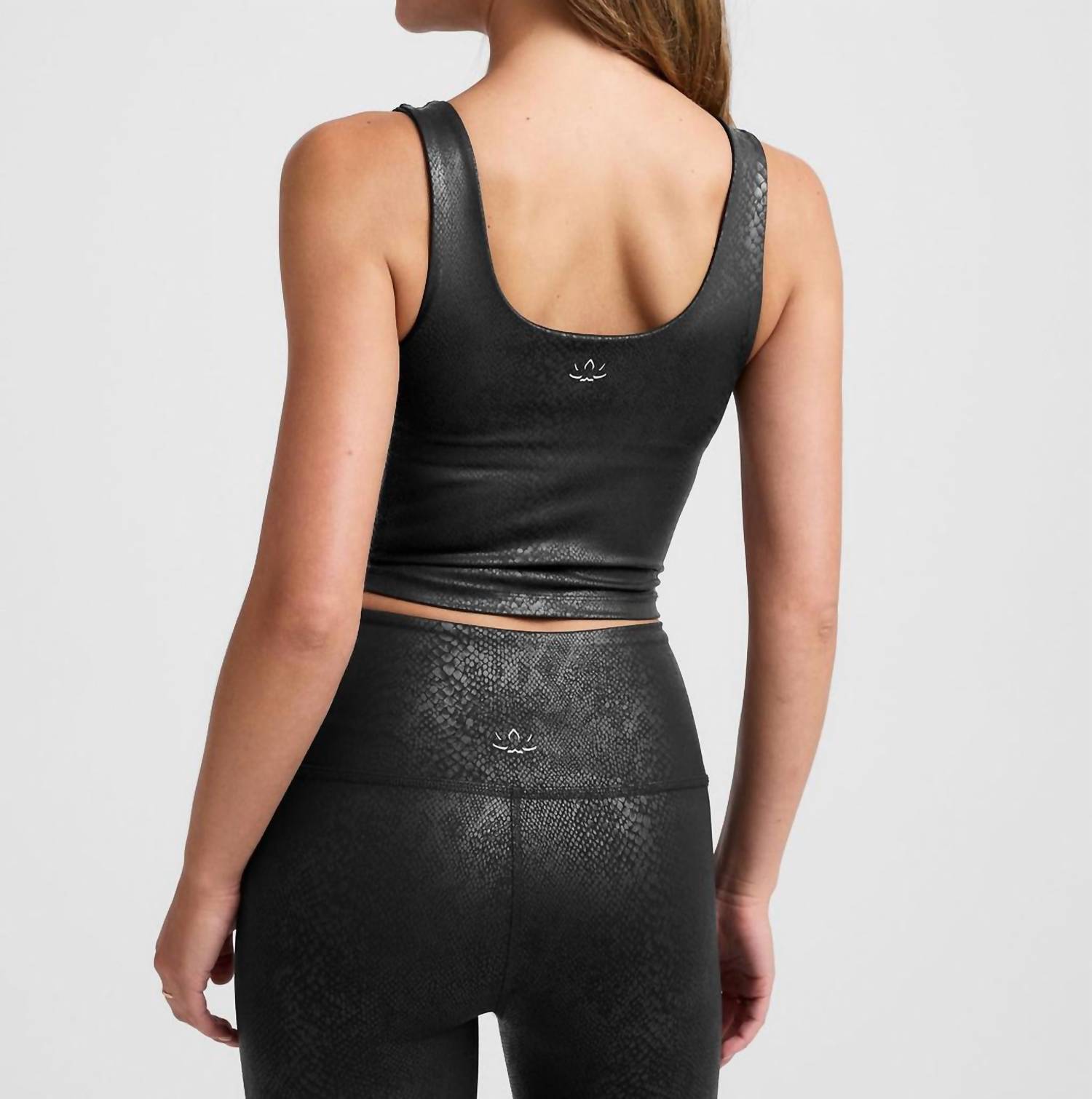 Beyond Yoga - Powershine Viper Print Cropped Tank