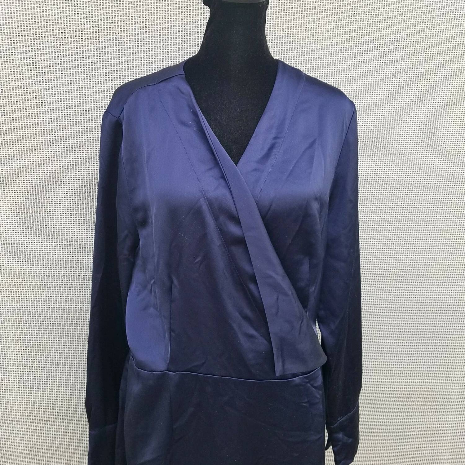 Alfani - Wrap Modern Icon Long Sleeves Dress