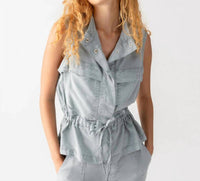 Sanctuary - Lora Surplus Collared Vest
