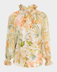 Finley - Fiona Botanical Print Shirt