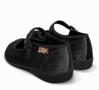Hot Chocolate Design Women's Velvet Mary Jane Flat in espresso martini - women's flats - view 4