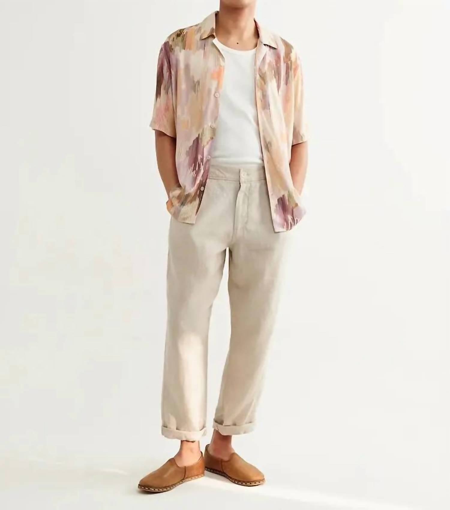 Wax London - Didcot Short Sleeve Shirt