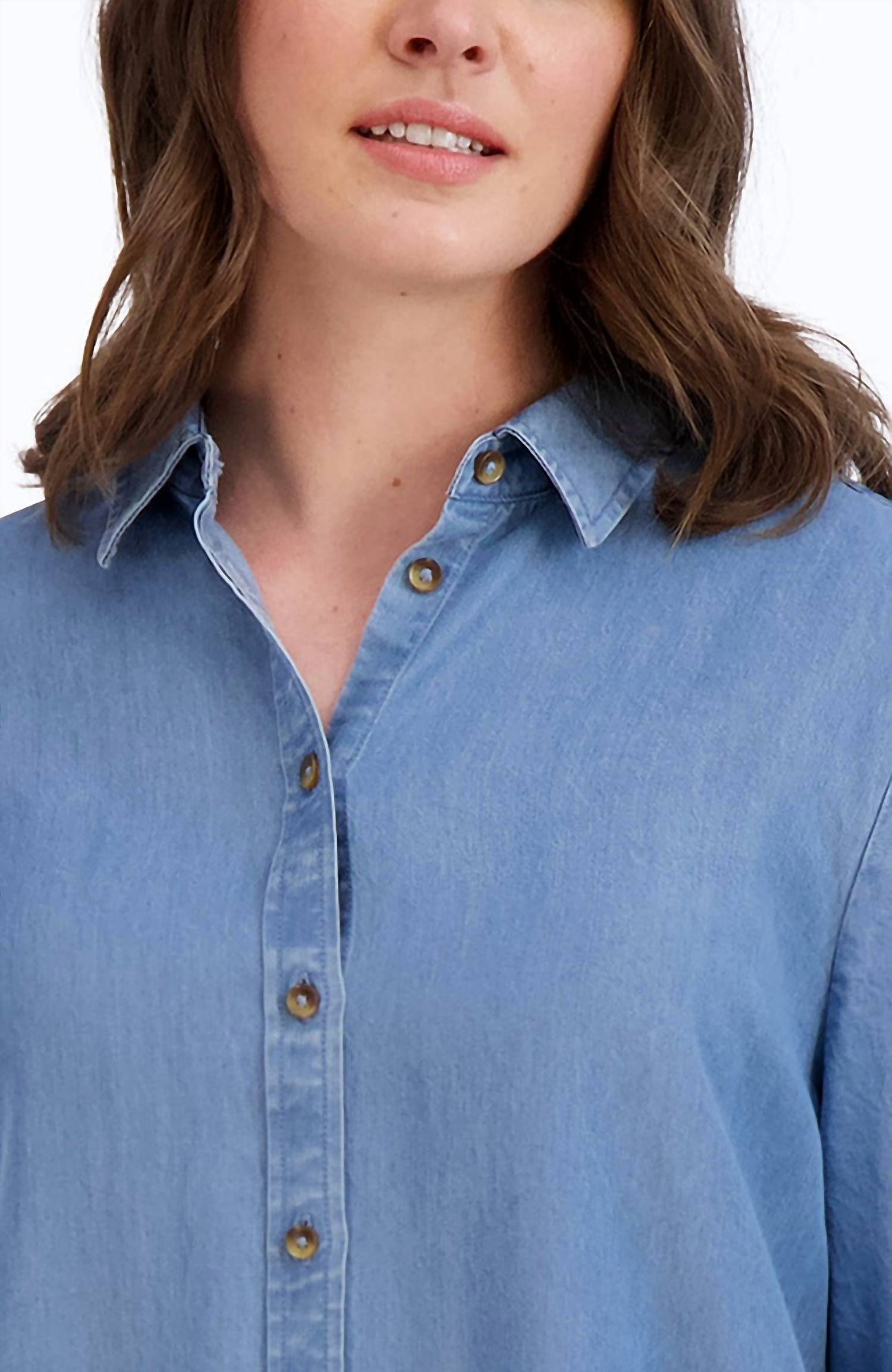 Foxcroft - Hampton Tencel Button Down Shirt