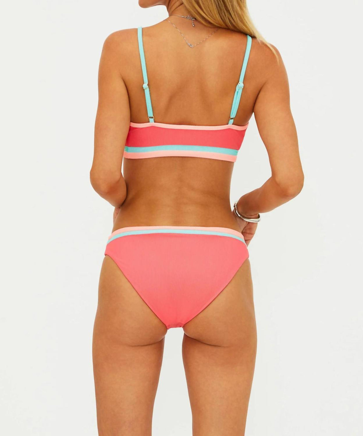 Beach Riot - Val Bikini Top And Saffron Bikini Bottom Set